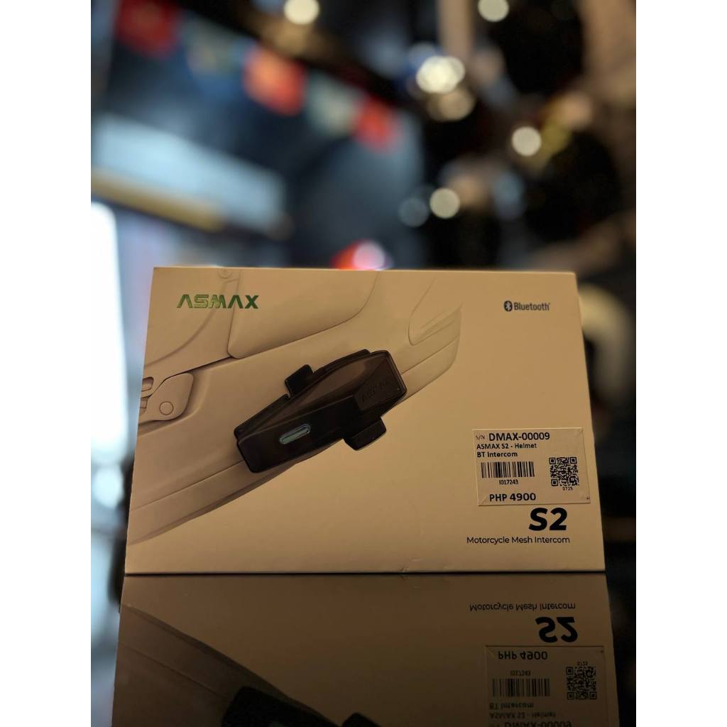 ASMAX S2 BT HELMET INTERCOM (8 WAY) | Shopee Philippines