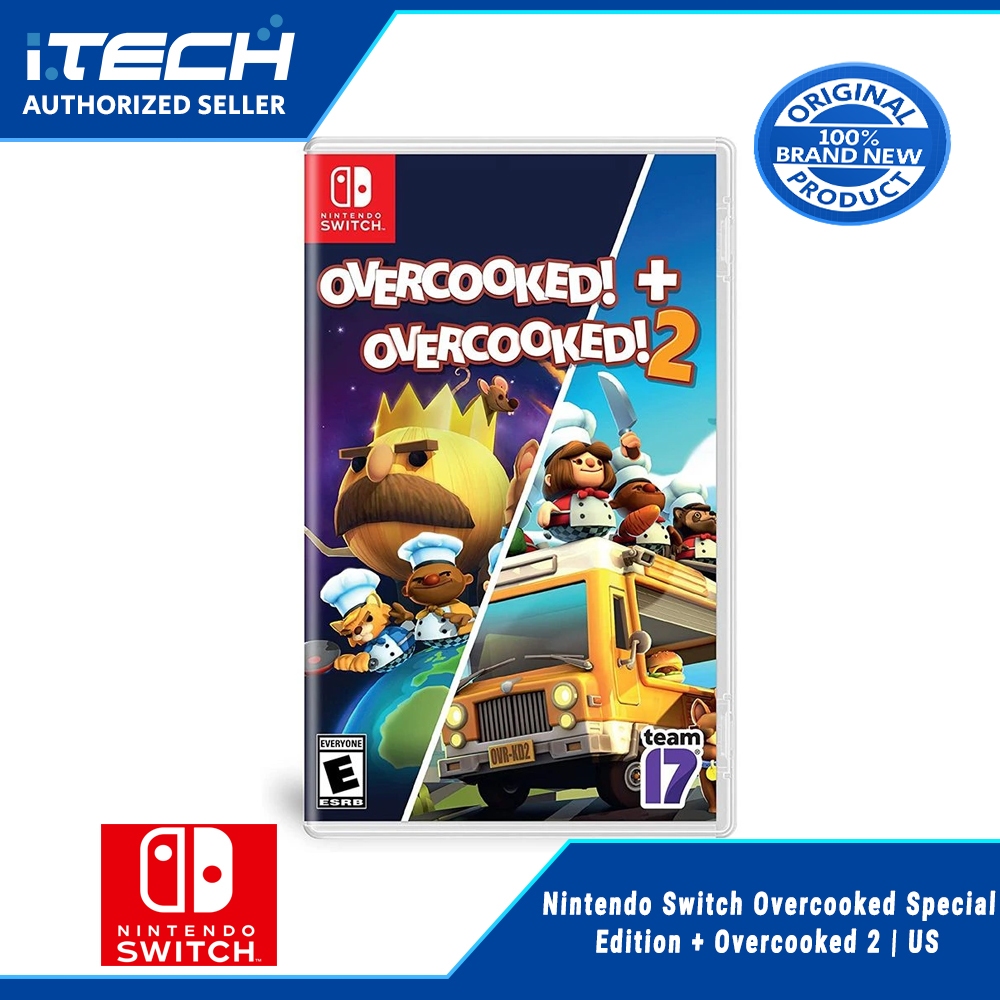 Nintendo Switch Overcooked Special Edition + Overcooked 2 | US | Shopee ...