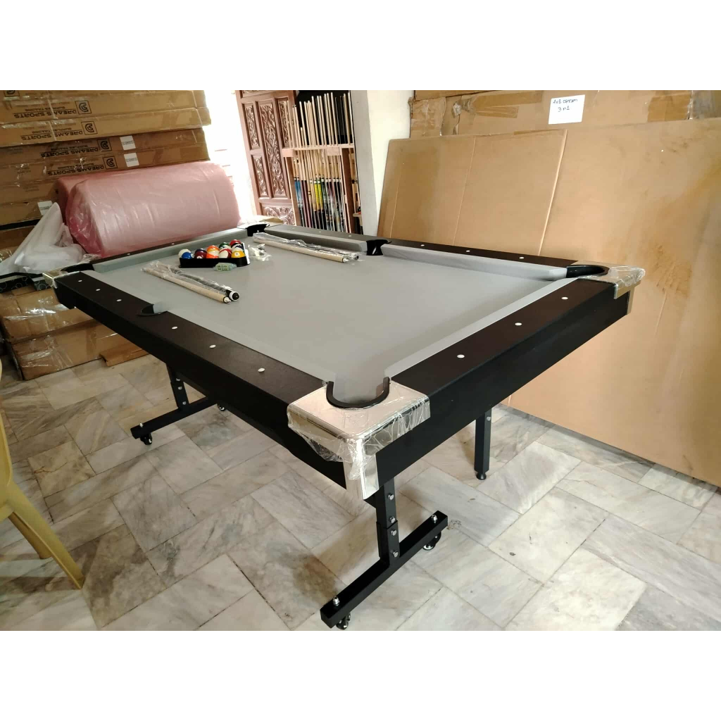 3x6ft Foldable Billiard Table With Wheels/Billiard Tables | Shopee ...