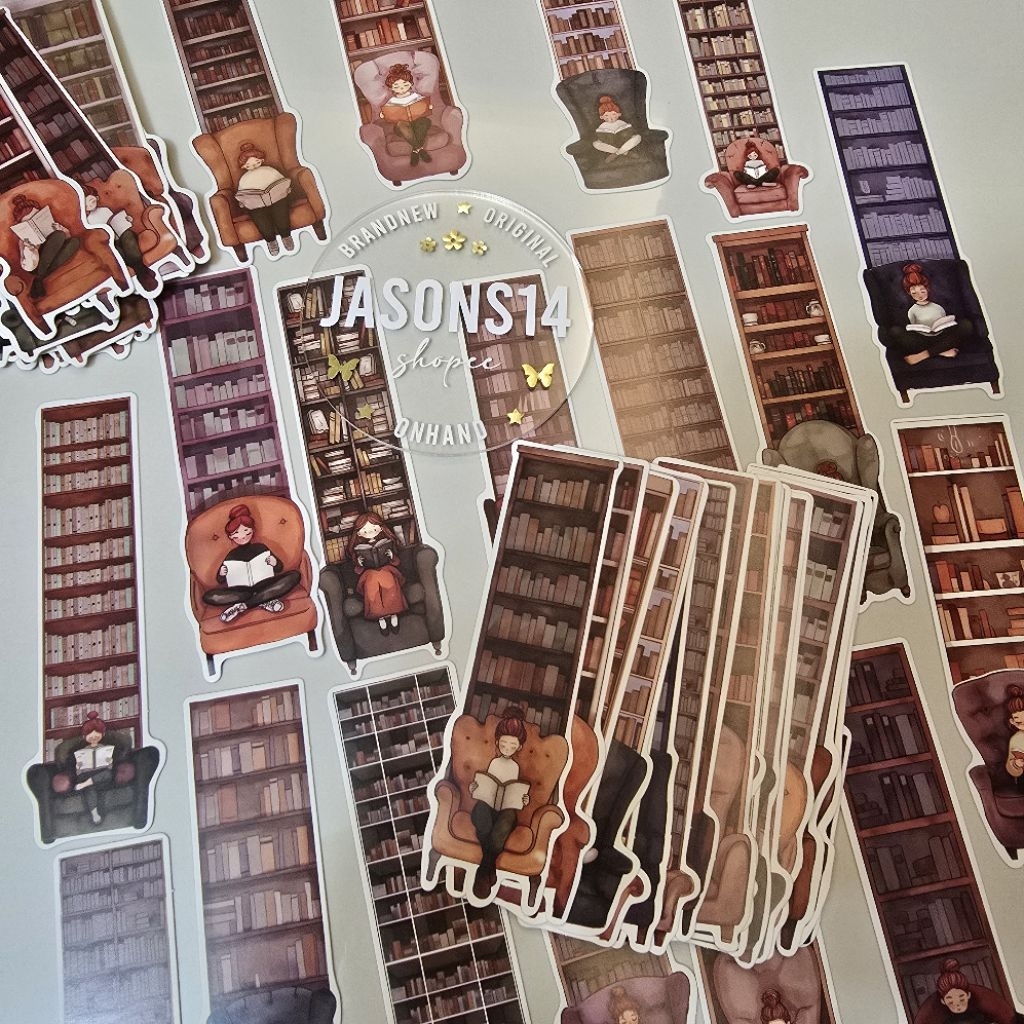 Bookworm Library Bookmark | Shopee Philippines
