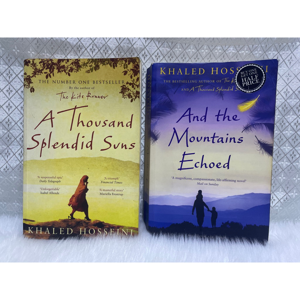 Preloved KHALED HOSSEINI | The Kite Runner | And the Mountains Echoed ...
