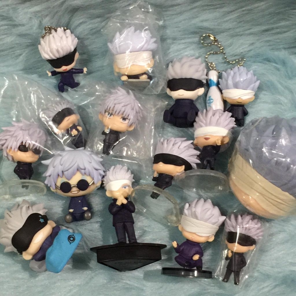 Jujutsu Kaisen: Official Gojo Satoru Chibi Mini Figures | Shopee ...