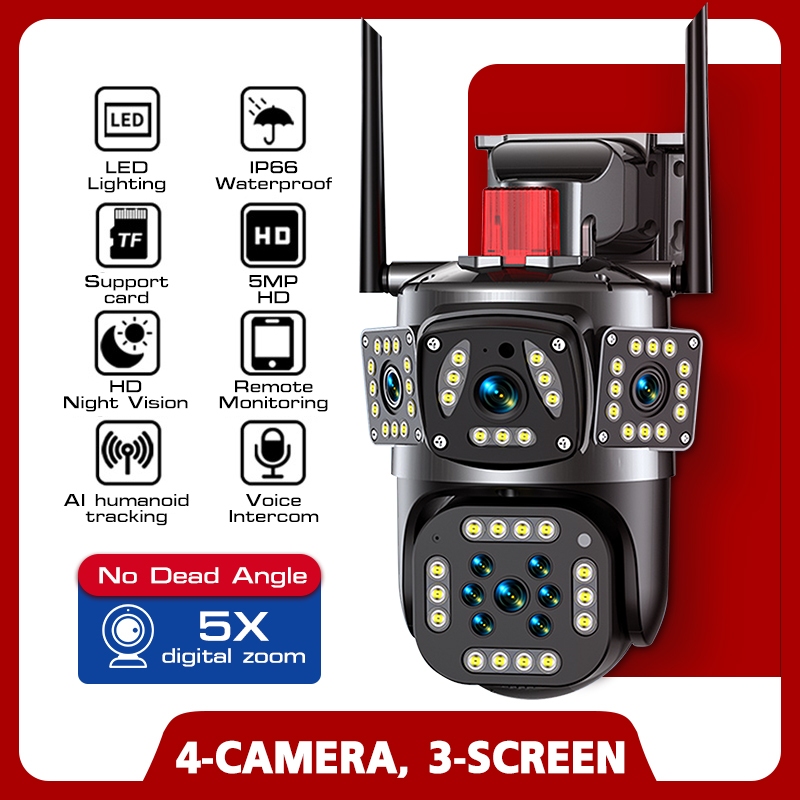 HD Camera CCTV Camera 4G Outdoor CCTV IP66 Waterproof Digital Zoom ...