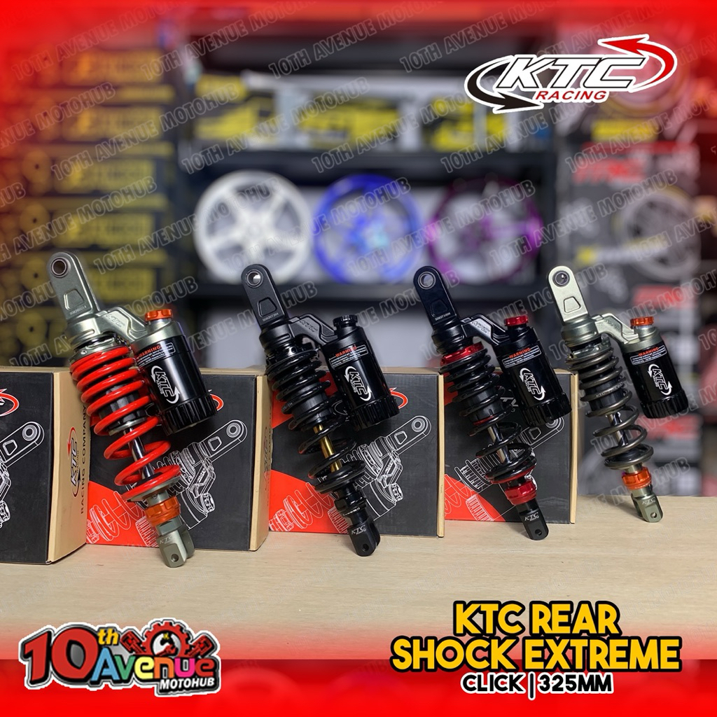 KTC REAR SHOCK EXTREME CLICK/VARIO 325mm | Shopee Philippines