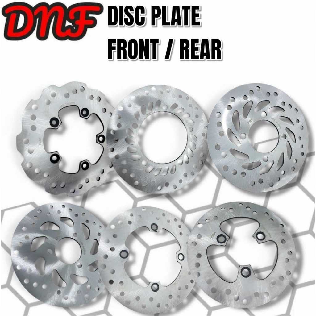 DNF Disc Plate Rear for NMAX/PCX160/Raider150 FI/Sniper150/XRM125 ...