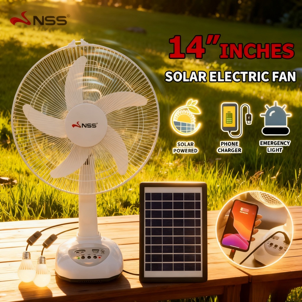 solar electric fan - Best Prices and Online Promos - Aug 2026 | Shopee ...