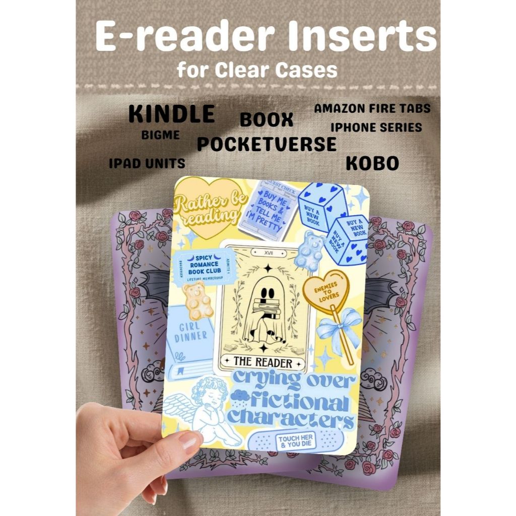 Kindle Insert & Kobo Insert - GHOST TAROT CARD THE READER - PM for ...