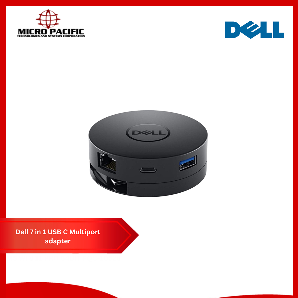 Dell 7-in-1 USB-C Multiport Adapter - High-Speed Connectivity | Shopee ...