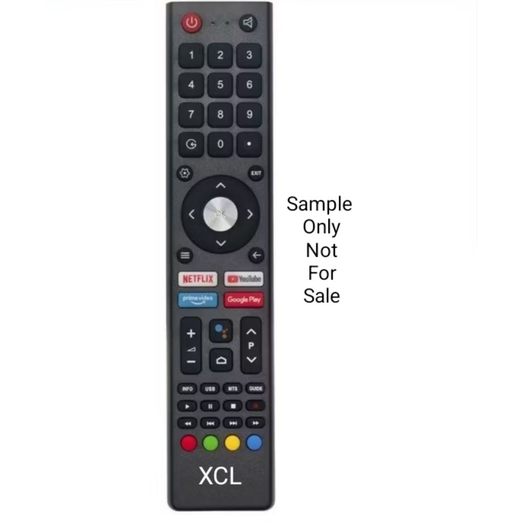 XCL Remote, XCL Smart TV Remote, Remote for XCL Android TV | Shopee ...