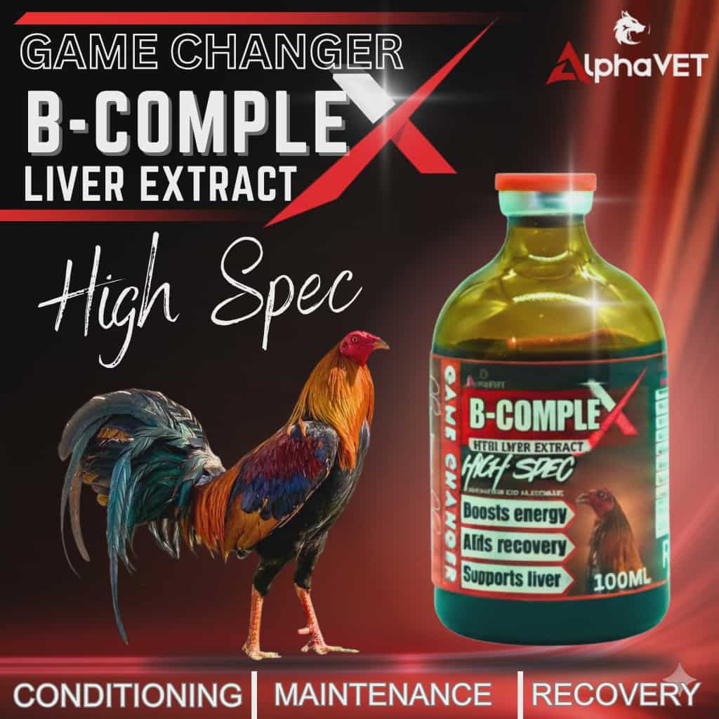 GAME CHANGER B-COMPLEX WITH LIVER EXTRACT HIGH SPEC (For animal use ...