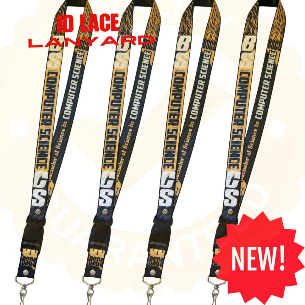 New BS Computer Science Course Lanyard Id Lace | Shopee Philippines