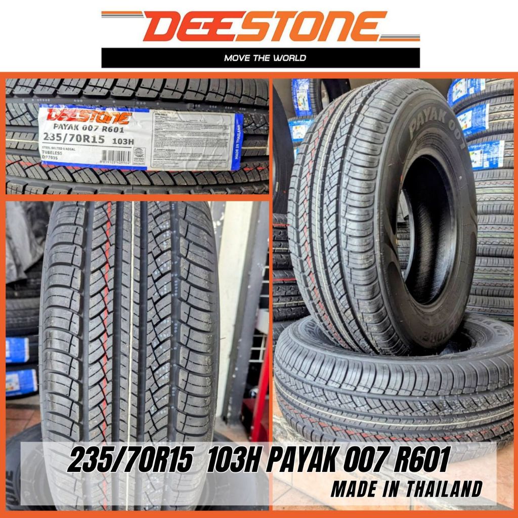 DEESTONE TIRES 235/70R15 PAYAK 007 R601 STEEL BELTED RADIAL TUBELESS ...