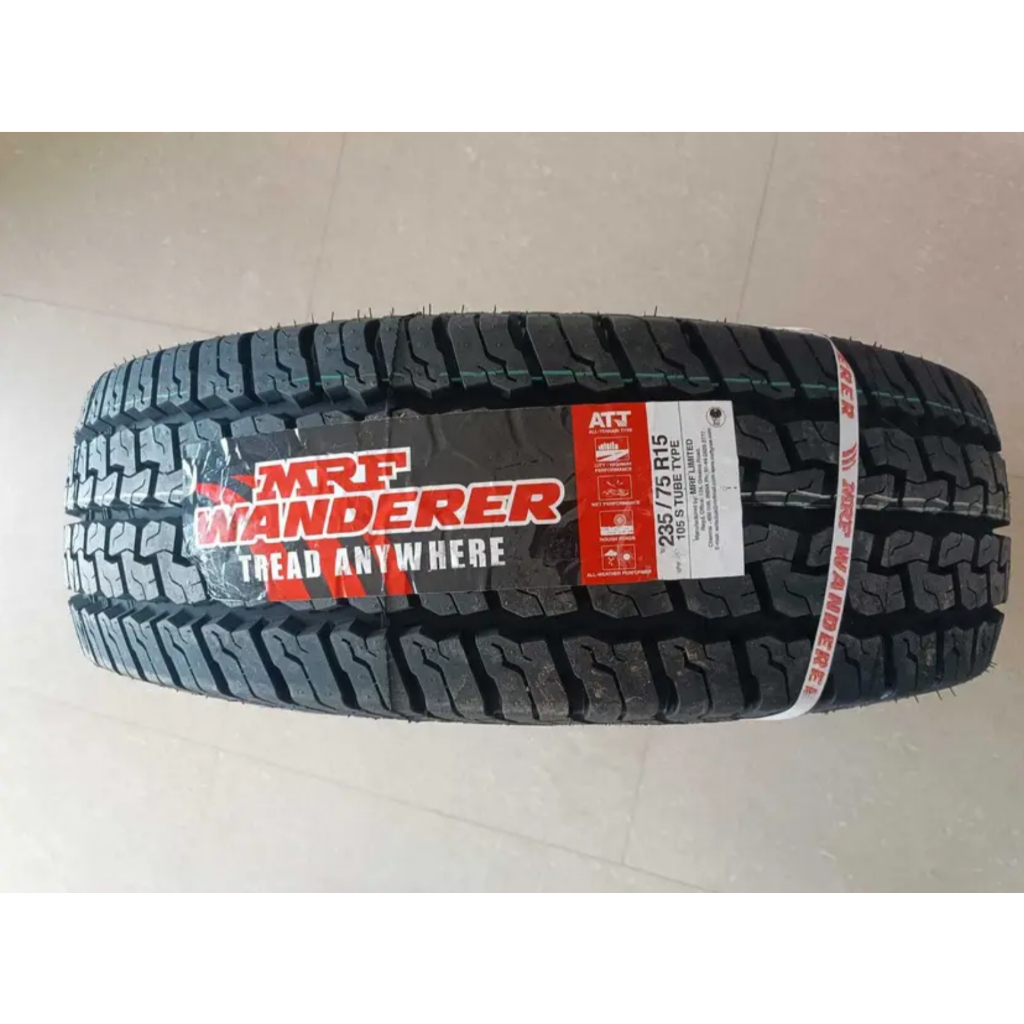 235/75 R15 MRF Tire India | Wanderer A/T (235/75R15) | Shopee Philippines