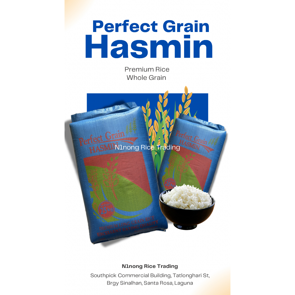 PERFECT GRAIN HASMIN 25KG | Shopee Philippines