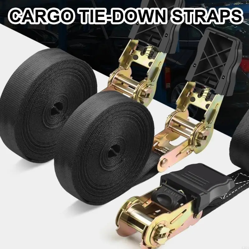 Ratchet Tensioner Straps Trailer Tie Downs Motorcycle and Small with ...