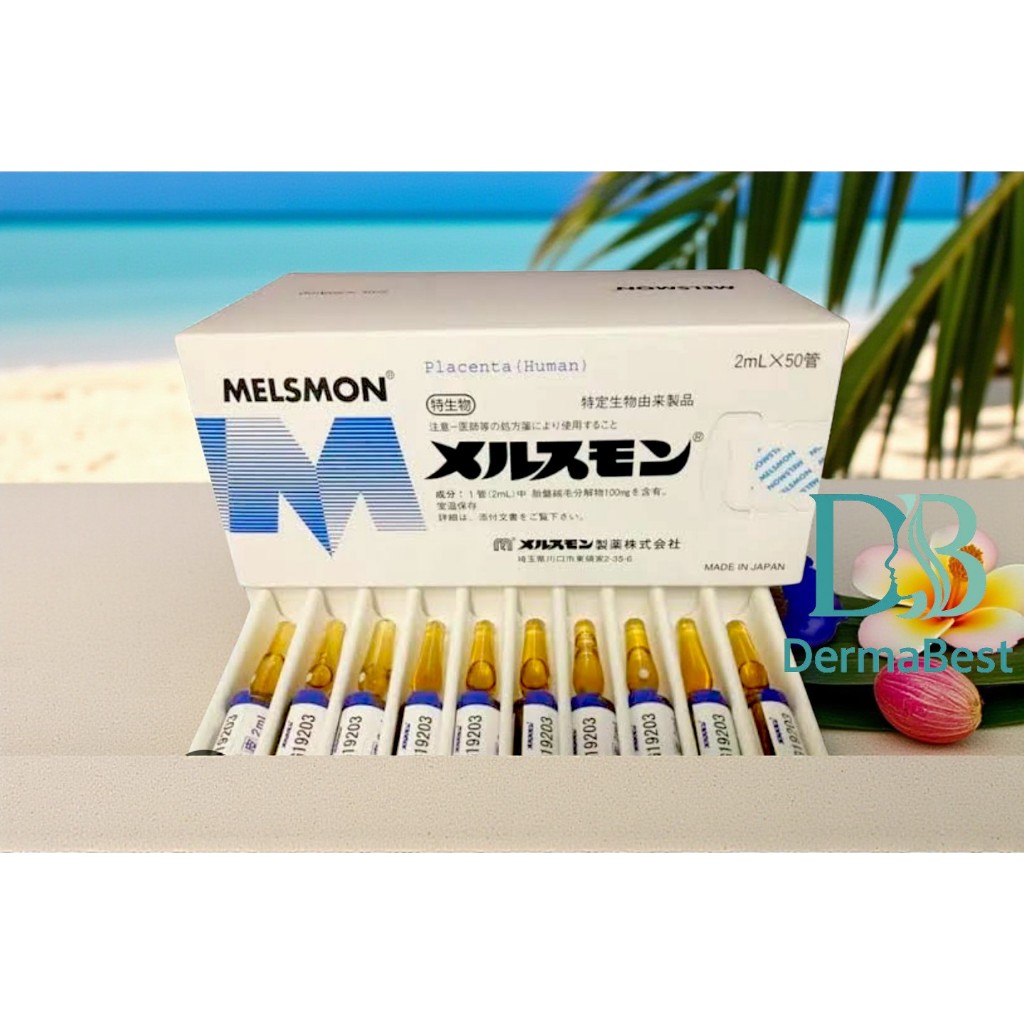 MELSMON PLACENTA 10pcs per tray non [bath soap] dermanation ...