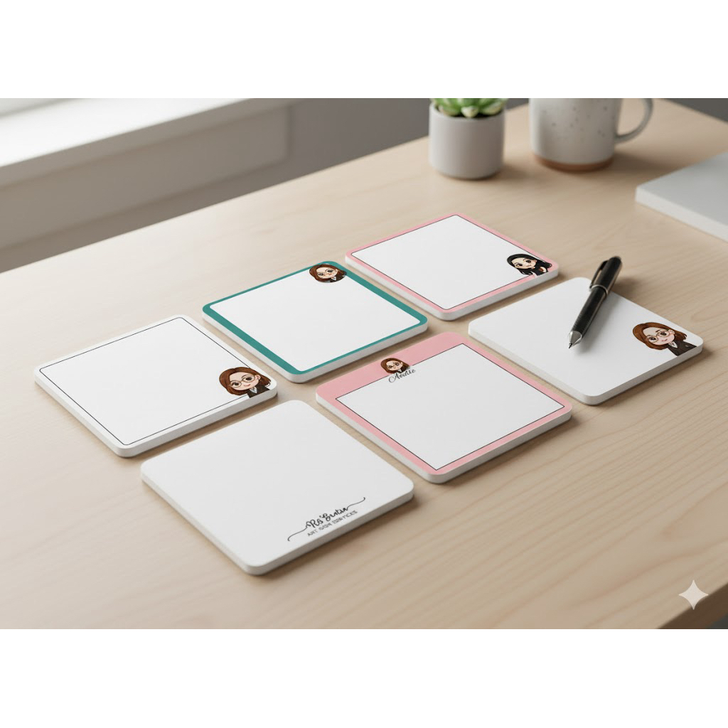 Personalized Mini Pad & Sticky Notes – 3x3” (40 Sheets) | Shopee ...