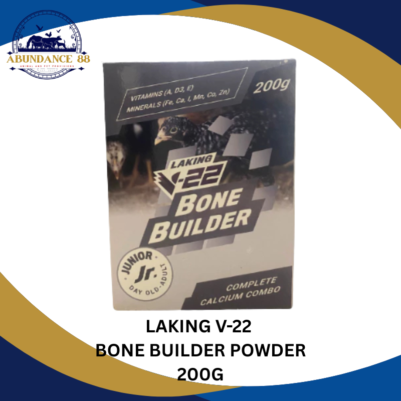 LAKING V-22 BONE BUILDER POWDER 200G PER PACK | Shopee Philippines