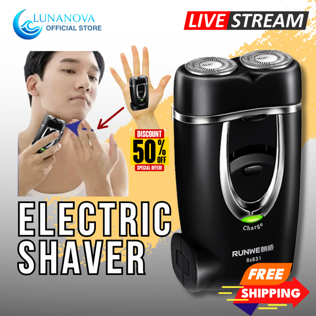 Mini Electric Shaver For Men, Shaver Portable, Men's Electric Shaver ...