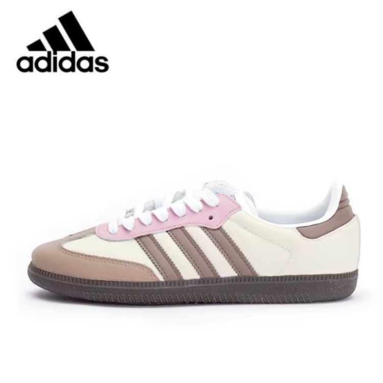 adidas gazelle silver green womens Adidas Women's Samba Sneakers - Cloud White / Wonder Clay