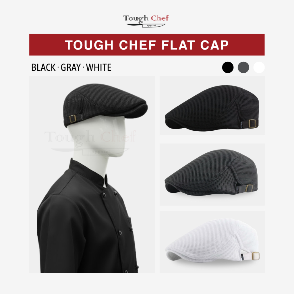 Tough Chef Flat Caps | Shopee Philippines