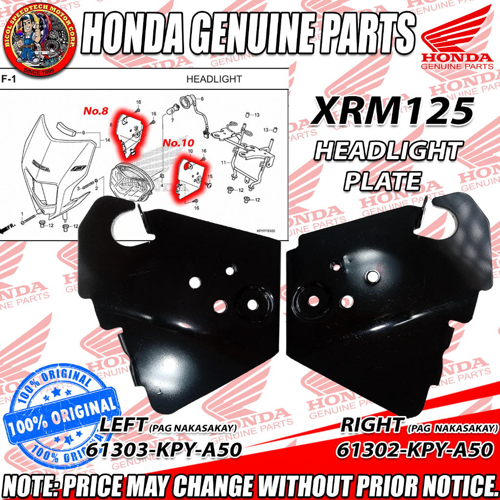 Shop honda xrm 125 accessories and parts for Sale on Shopee Philippines