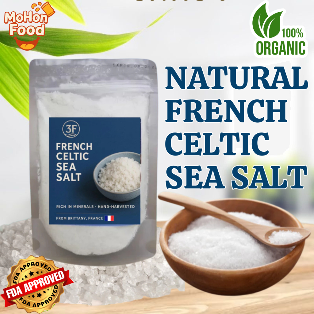 [BUY 1 GET 1] Natural French Celtic Fine Sea Salt Seasoning – Premium ...