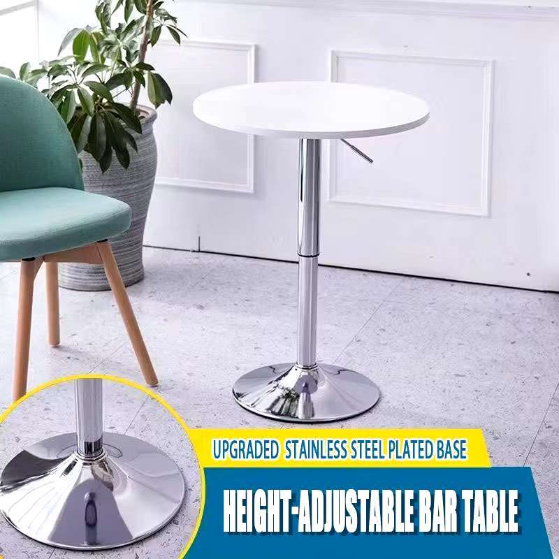Round Coffee Table Center Table for Living Room High Bar Table ...