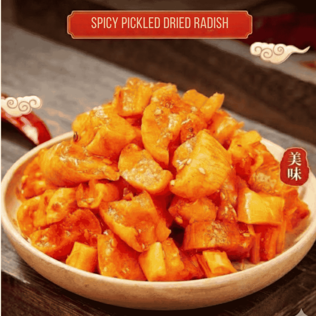 SPICY PICKLED DRIED RADISH | Authentic Flavor | Premium Crispy ...