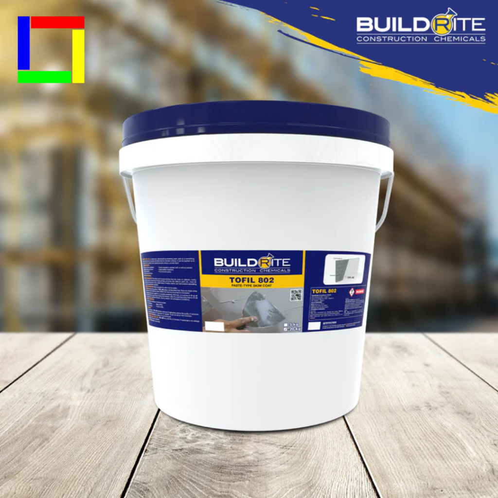 Buildrite Tofil 802 (20kg) Ready to Use Skim Rendering Paste (Actual ...