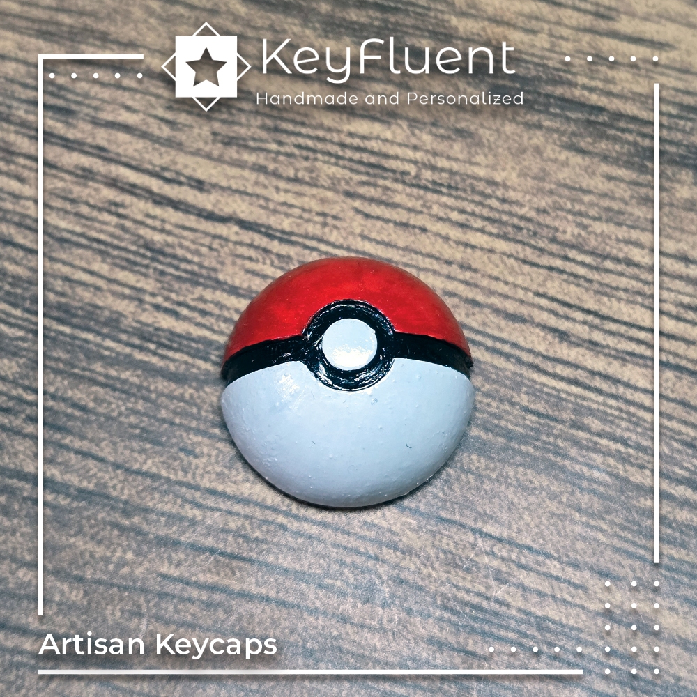 3d Printed Resin Pokeball Artisan keycaps | Shopee Philippines