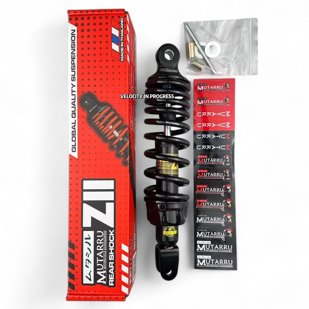 MUTARRU REAR SHOCK Z2 MIO 300MM CLICK 330MM | Shopee Philippines