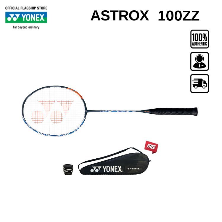 YONEX ASTROX 100ZZ Kurenai/Darknavy/BP purple/BP BLUE Badminton Racket ...