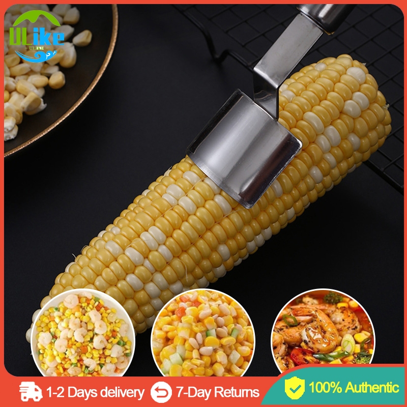 New Stainless Steel Corn Planer Thresher Corn Cutter Household Thresher ...