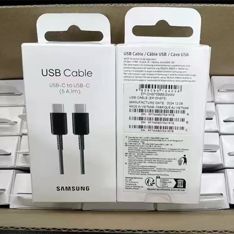For Samsung cable type c to type c 5A for s20 s21 s22 s23 s24 s25 ultra ...