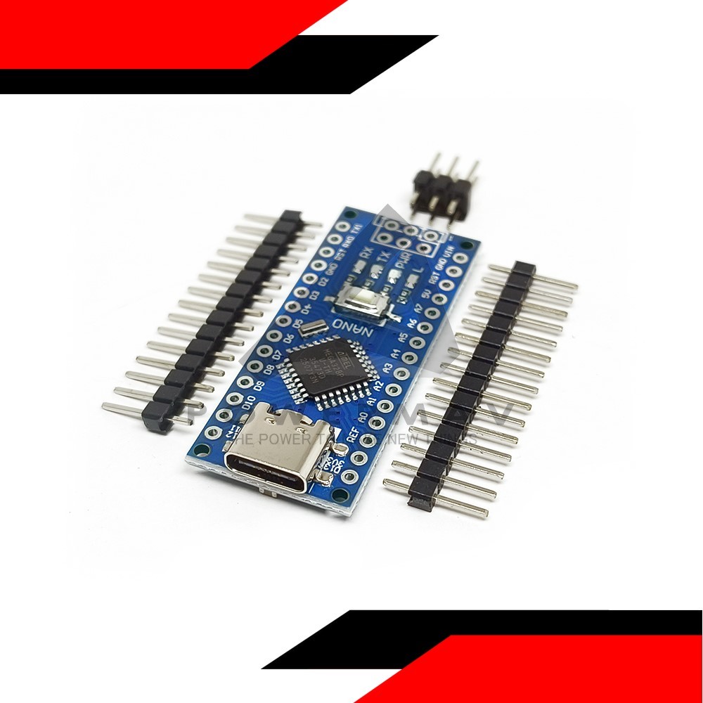 Arduino Nano Type C USB Microcontroller Development Board ATmega328P 5V ...