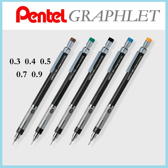 Pentel Graphlet Mechanical Pencil 【Direct from japan】 | Shopee Philippines