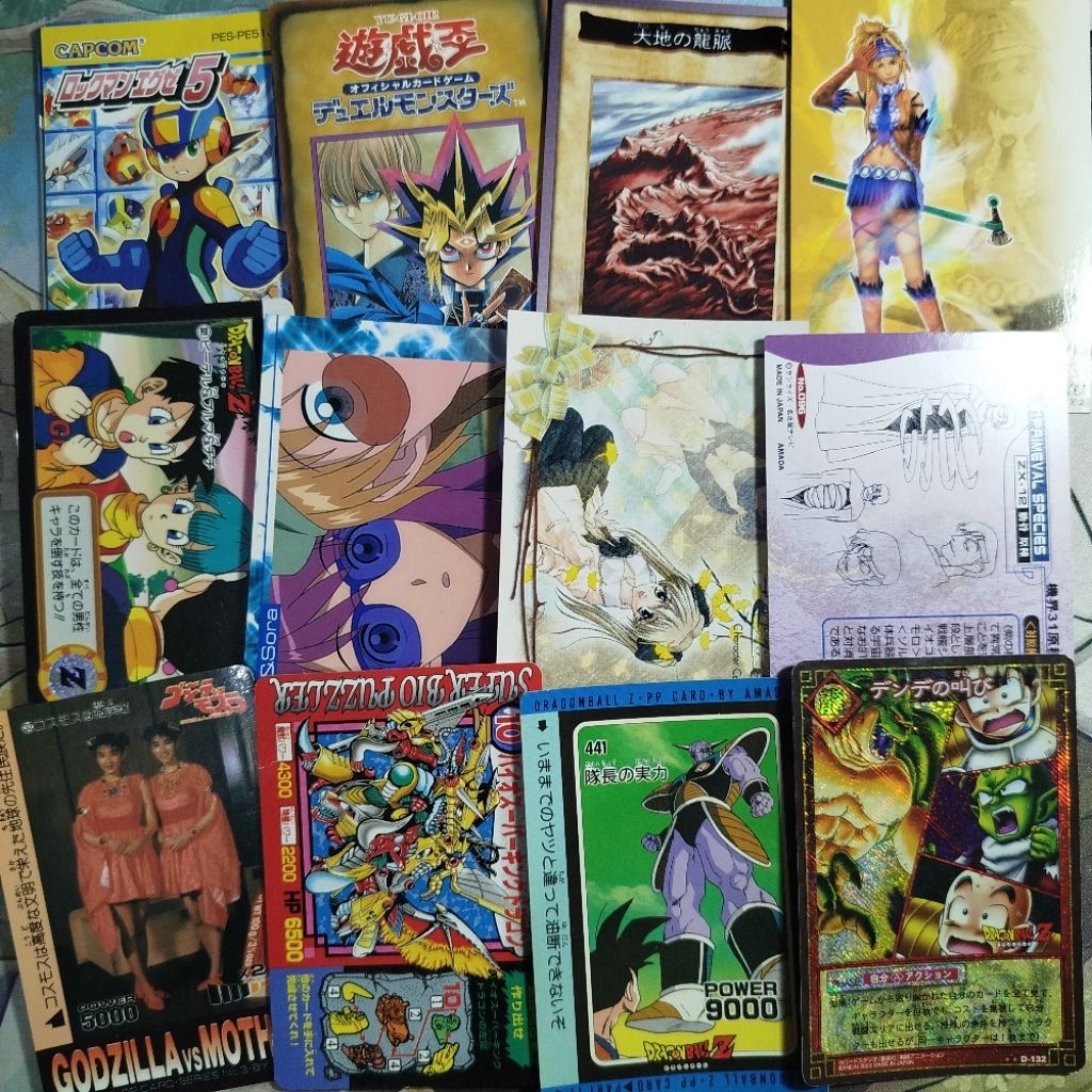 Random & Assorted Vintage Trading Cards Blind Set [6Pcs] | Loose As is ...