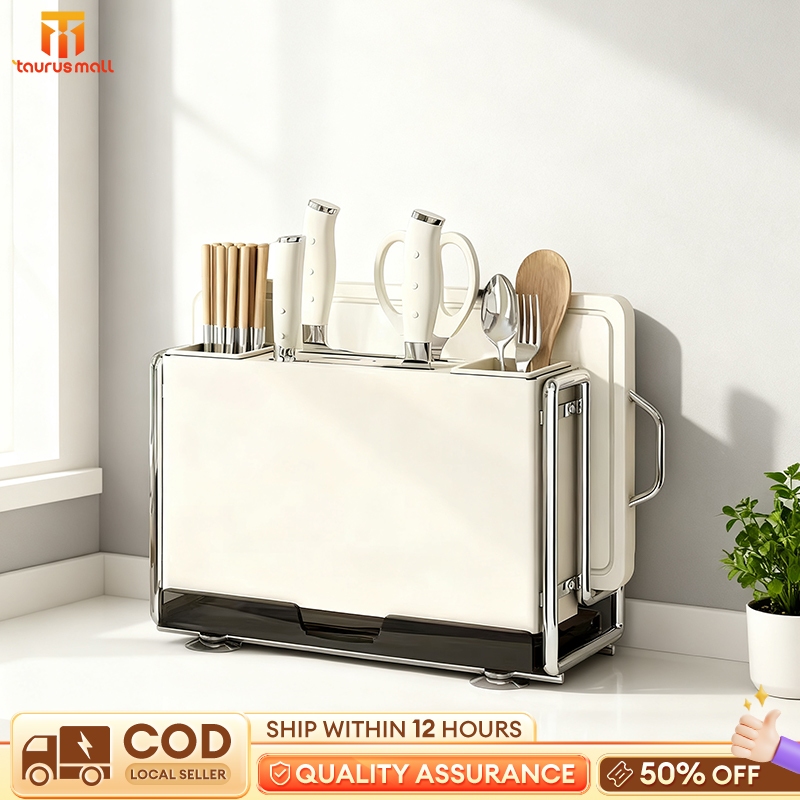 Knife Holder Kitchen Storage Rack Multi-Functional Storage Rack ...
