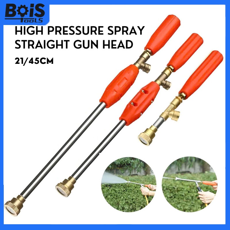 Power Sprayer Stick Nozzle Spray Straight Gun Long Short for Car Wash ...