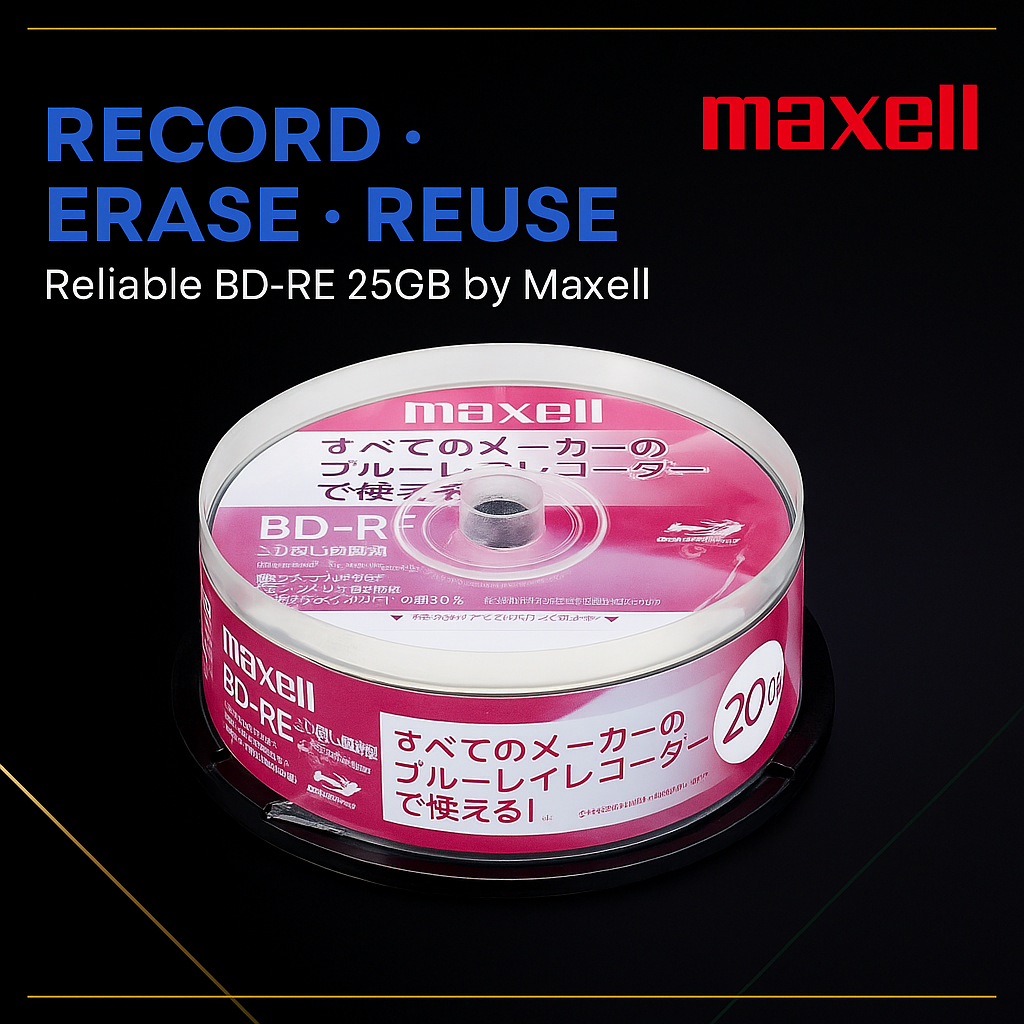 Maxell Blu-ray Disc Blu-ray Blu-ray Disc Recording BD-RE 20 pieces ...