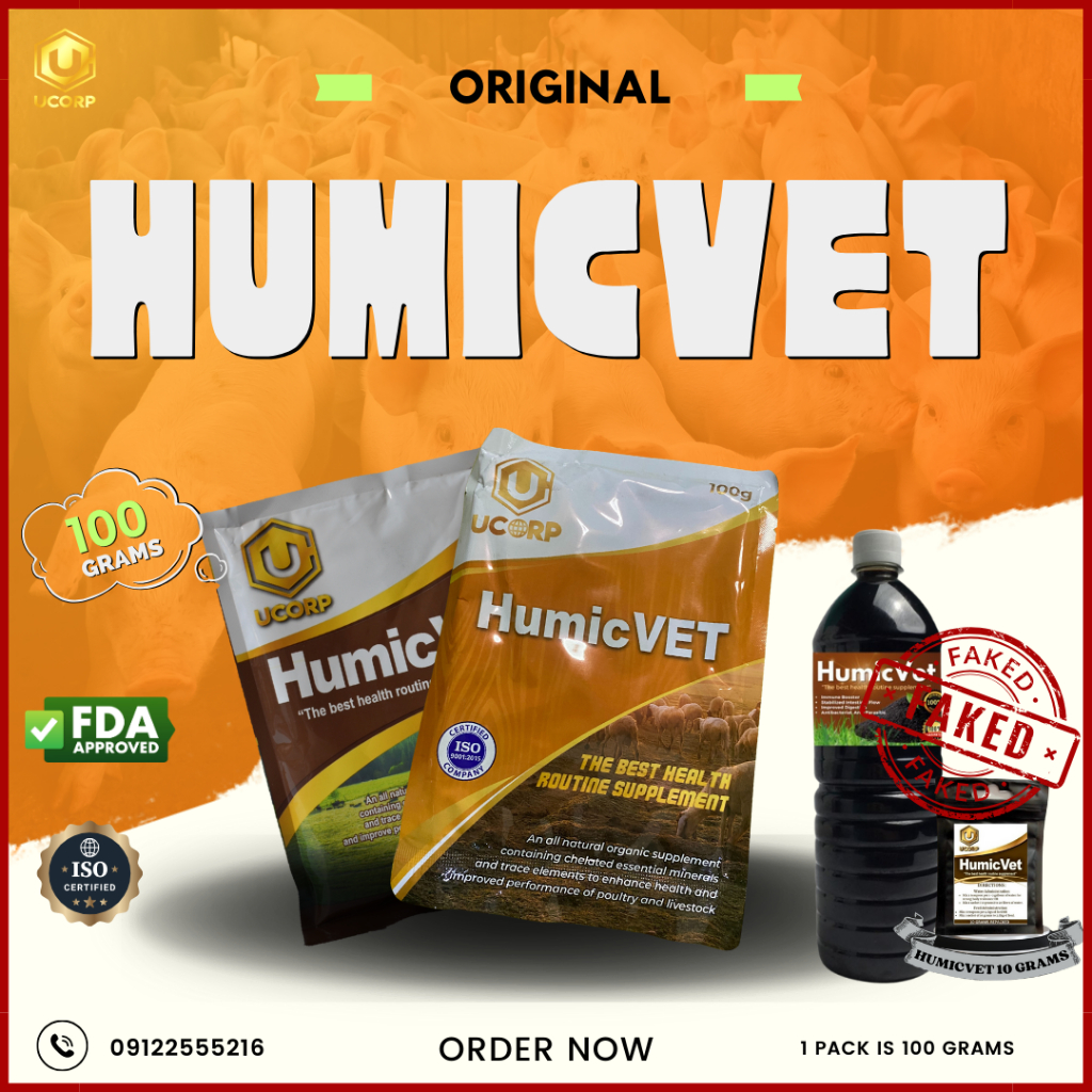 HumicVet for Piggery by Ucorp: New Packaging, Original ,Immunity ...
