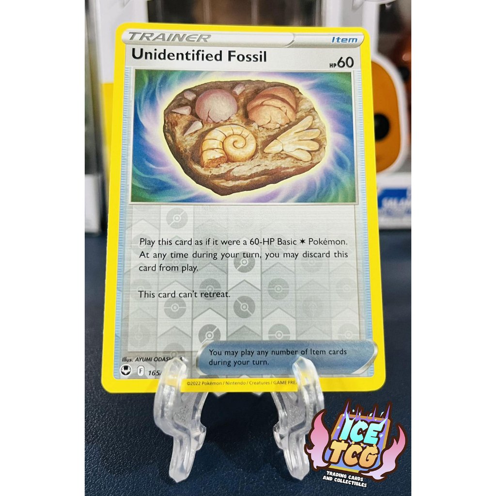 unidentified fossil pokemon card value Bastiodon 110/189 - Astral Radiance This card cant retreat Unidentified Fossil - 165/195 -