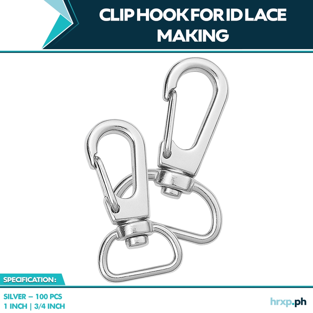 Metal ID Clip Hook Rotating Hook for ID Lace Making | Shopee Philippines