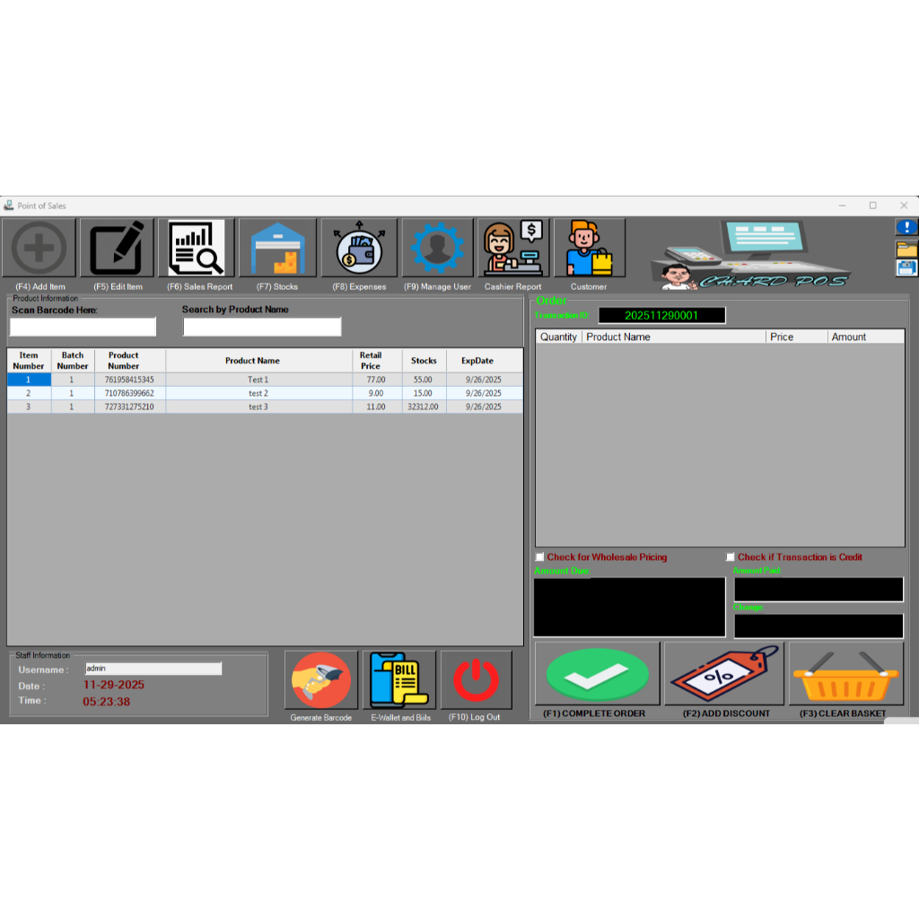 Sales and Inventory Monitoring System- wtih Ewallet, Bills Payment and ...