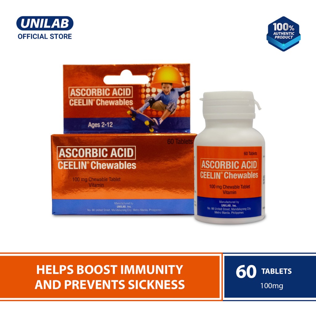 Ceelin Chewtab 60s (Helps Boost Immunity And Prevents Sickness ...
