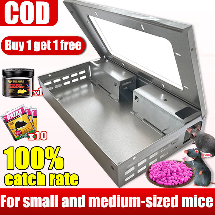 【NEW 2025】Mouse Trap Continuous capture Double door design Specializes ...