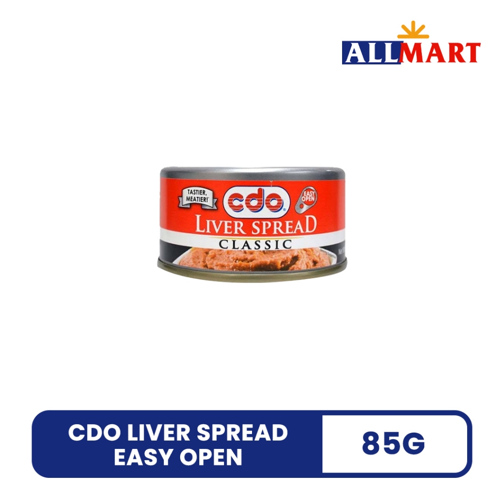 CDO Liver Spread 85g - AllMart Direct Shop | Shopee Philippines