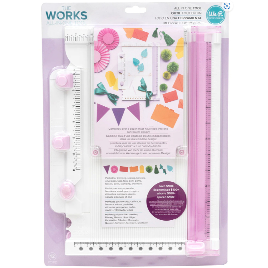 We R Memory Keepers The Works All In One Tool Lilac | Shopee Philippines