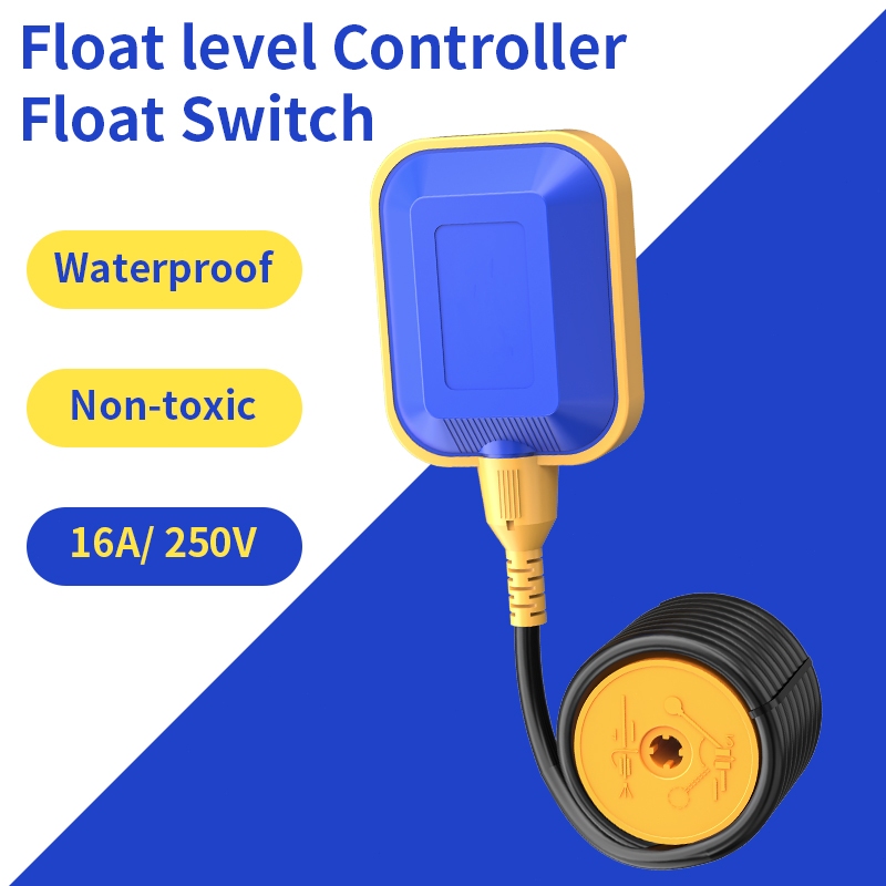Cable Type Float Switch Liquid Fluid Water Level Controller Sensor 2m ...